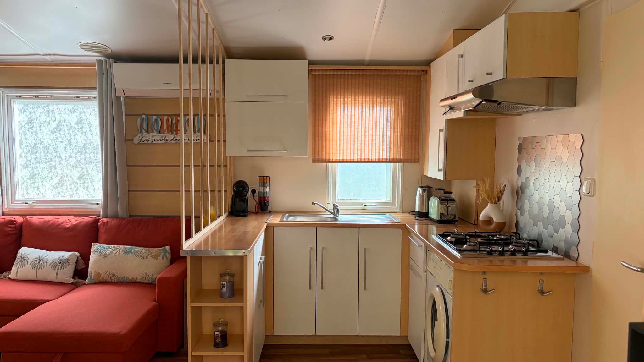 Mobil home 3 chambres au sein du Village Les Sables d'Or à Agde